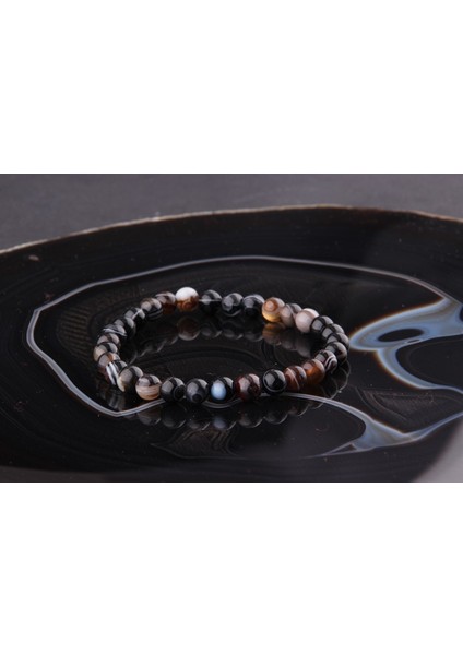 Renkli Doğal Taş Bileklik, 6mm, Sertifikalı, Şık ve Enerji Dolu Takı fiyatları