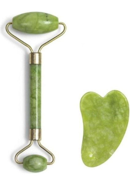 Doğal Taş Yüz Masaj Aleti ve Gua Sha Taşı, Yenilenmiş Cilt Bakımı modelleri