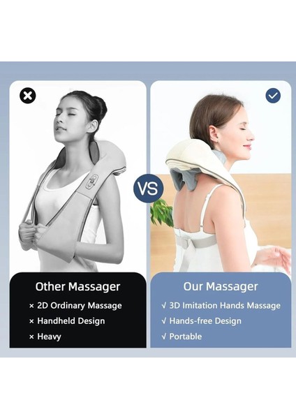 Boyun ve Bel Sırt Masaj Aleti ile Rahatlamanın Keyfini Çıkarın fiyatları