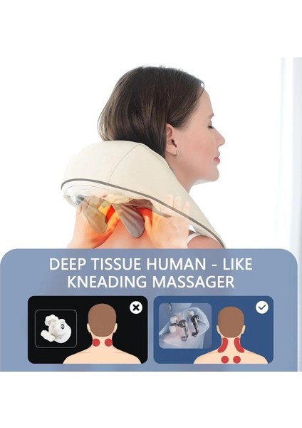 Boyun ve Bel Sırt Masaj Aleti ile Rahatlamanın Keyfini Çıkarın modelleri