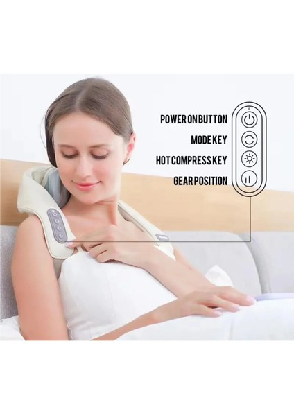 Boyun ve Bel Sırt Masaj Aleti ile Rahatlamanın Keyfini Çıkarın indirimleri