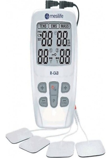 Çok Fonksiyonlu Elektro Terapi Cihazı Tens, Ems ve Masaj Özellikleriyle Rahatlatıcı Kullanım