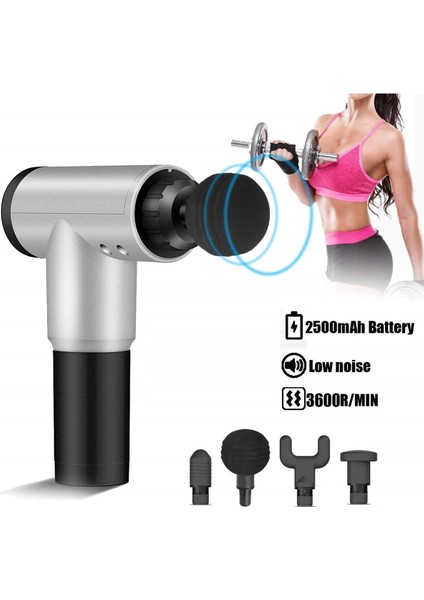 4 Başlıklı Sporcu Masaj Aleti, 6 Kademeli, Çok Yönlü Rahatlatıcı Kullanım fırsatları