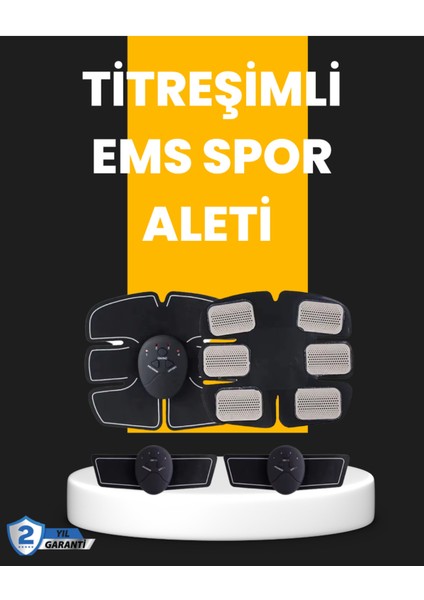 2025 Model Titreşimli Ems Spor ve Fitness Cihazı Karın, Kollar ve Bacaklar Için