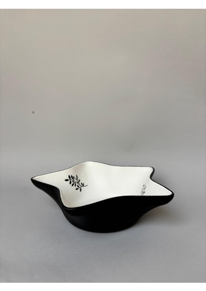 Siyah Beyaz Dekoratif Kase – Anahtar, Takı ve Masa Üstü Düzenleyici Obje fiyatları