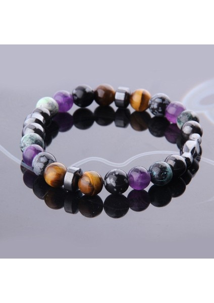 Çok Renkli Kova Burcu Bileklik, Sertifikalı, Şık ve Enerjik Takı Tasarımı modelleri