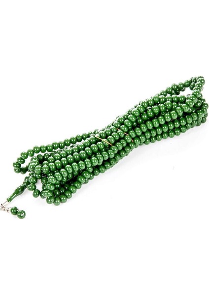 Yeşil Renkli 500'LÜ Tesbih Seti, Şık ve Kullanışlı Takı Aksesuarı