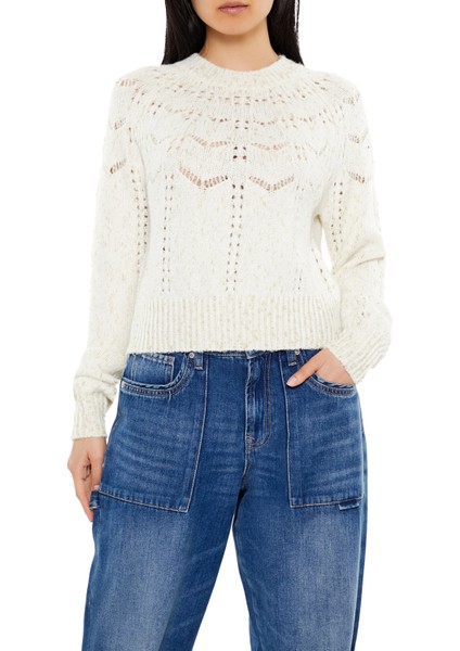 Simli Pointelle Desenli Kazak modelleri