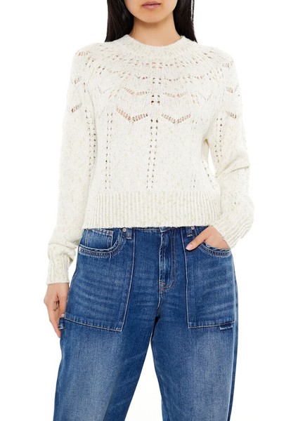 Simli Pointelle Desenli Kazak fırsatları