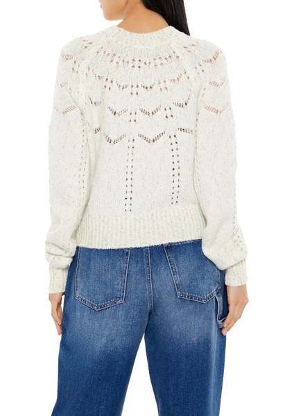 Simli Pointelle Desenli Kazak indirimleri