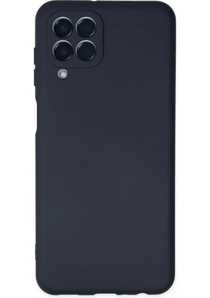 Samsung Galaxy M33 Kılıf Nano içi Kadife Silikon - Lacivert