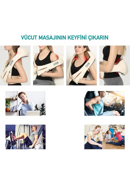 Ovmalı ve Isıtmalı Çok Fonksiyonlu Masaj Aleti, Rahatlatıcı Kullanımıyla Sizi Şımartır indirimleri