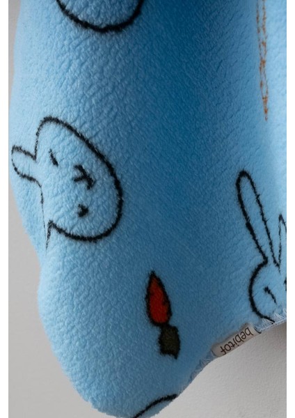 Sevimli Tavşan Desenli Peluş Battaniye BBTF.MV.95077 fiyatları