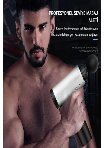 Şarjlı Masaj Tabancasıyla Kasları Rahatlatın ve Gelişmiş Dinginlik Sağlayın