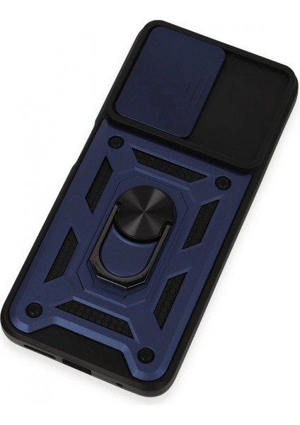 Xiaomi Redmi Note 12S Kılıf Pars Lens Yüzüklü Silikon - Lacivert indirimleri