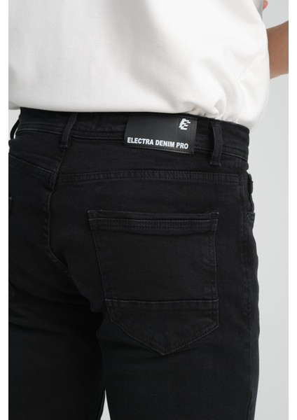 Erkek Regular Fit Düz Paça Kot Pantolon - Esnek %98 Pamuk %2 Likra Jean fiyatları