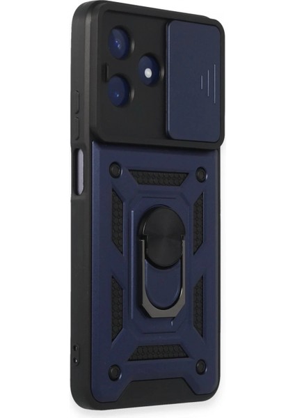 Realme C53 Kılıf Pars Lens Yüzüklü Silikon - Lacivert fiyatları