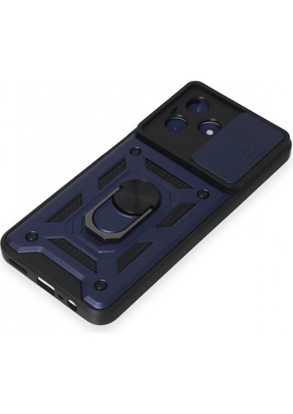 Realme C53 Kılıf Pars Lens Yüzüklü Silikon - Lacivert fırsatları