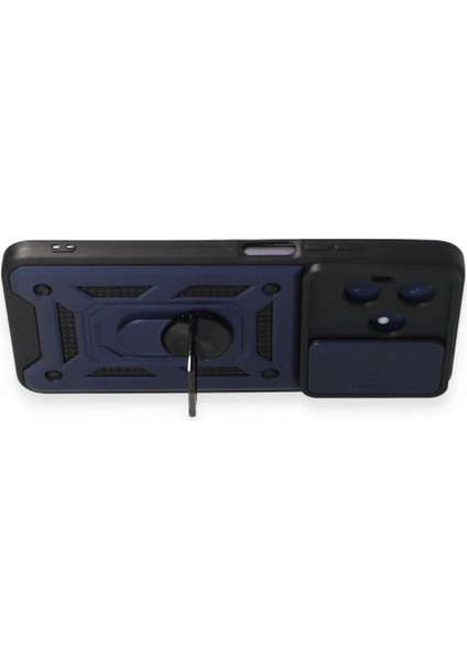 Realme C53 Kılıf Pars Lens Yüzüklü Silikon - Lacivert indirimleri