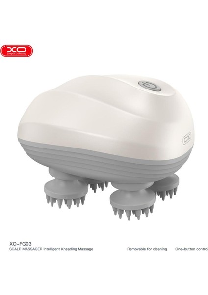 Kablosuz Şarjlı Kafa Masaj Aleti 500MAH Rahatlatıcı ve Hafif Tasarım modelleri