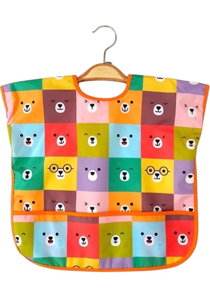 Sıvı Gecirmez Mama Önlüğü 2'li Set Cepli ve Boyundan Bağlamalı 0-24 Ay Kolsuz Aktivite Önlüğü fiyatları