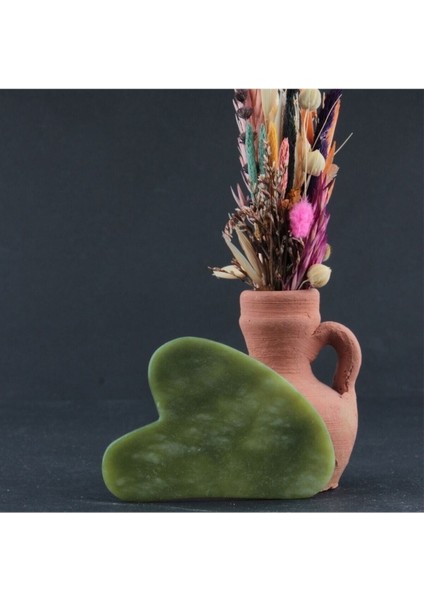 Yeşim Taşı Yüz Bakım Taşı Masaj ve Yüz Yogası Için Doğal Taş modelleri