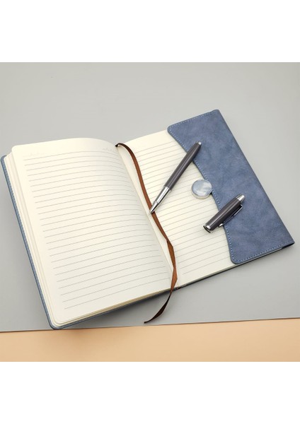 Kişiye Özel Özel Kutulu Deri Defter ve Roller Kalem Seti fiyatları