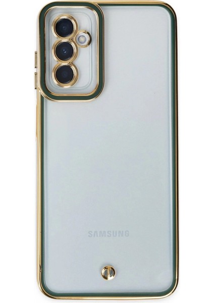 Samsung Galaxy M23 Kılıf Liva Lens Silikon - Yeşil fiyatları