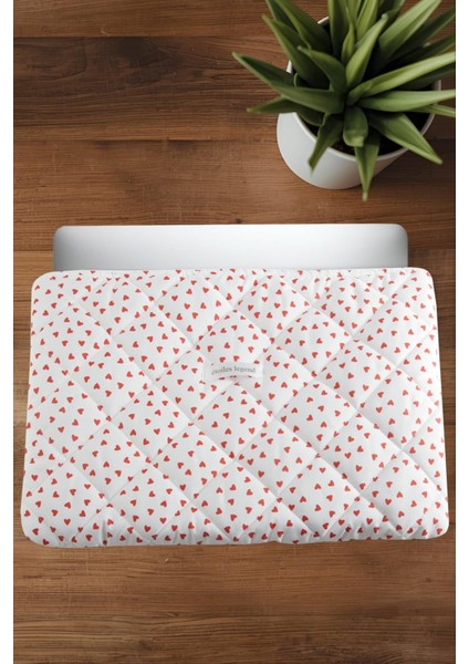 Kiraz Desenli Labtop Bilgisayar Çantası 15*16 Inç