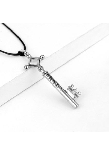 Şingeki No Kyojin Eren Anahtar Kolye, Gümüş, Özel Tasarım fiyatları