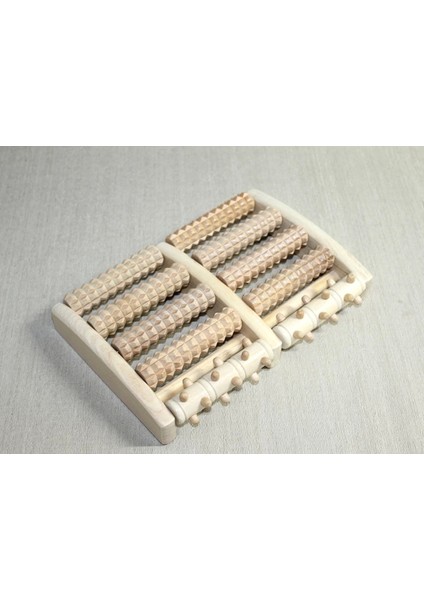 Doğal Ahşap Ayak Masaj Aleti, Rahatlatıcı ve Şık Tasarım ALK4390