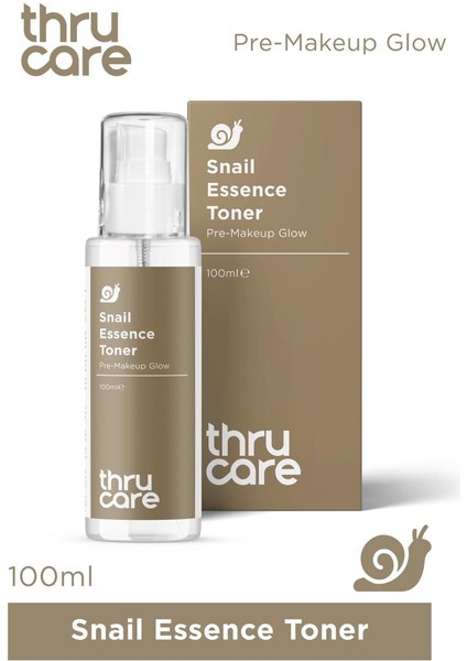 Salyangoz Özlü Makyaj Öncesi Essence,Tonik 100 ML Pre-Make Up Glow Temizleyici