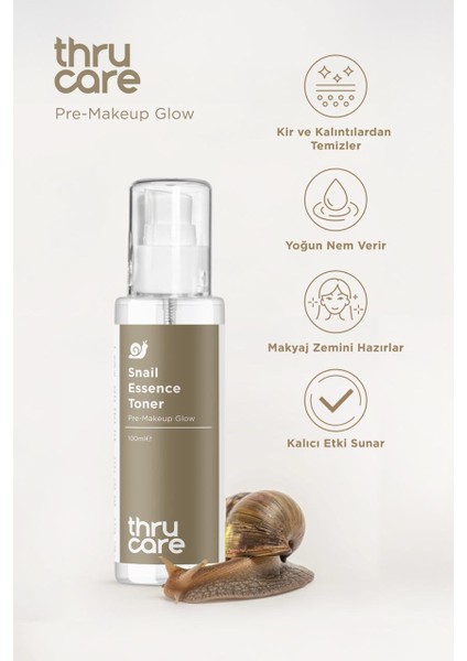 Salyangoz Özlü Makyaj Öncesi Essence,Tonik 100 ML Pre-Make Up Glow Temizleyici modelleri