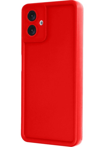 Ds-Derin Newface Samsung Galaxy A07 Viera Silikon - Kırmızı