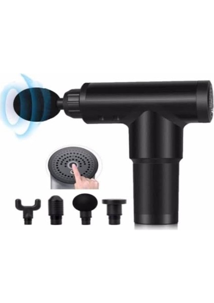 6 Seviyeli 4 Başlıklı Kablosuz Masaj Aleti ile Rahatlatıcı Masaj modelleri