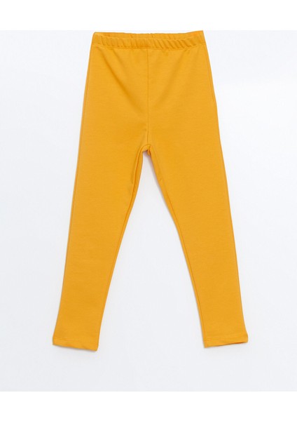 Yeni Sezon Beli Lastikli Kız Çocuk Tayt