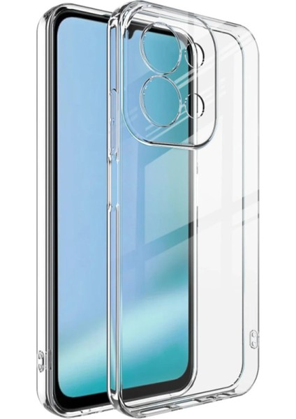 Ds-Derin Newface Xiaomi Redmi 15C 4g Lüx Şeffaf Silikon - Şeffaf