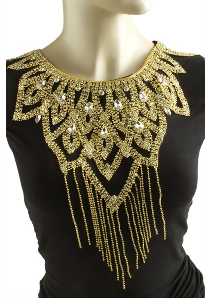 Taşlı Omuz Kolyesi