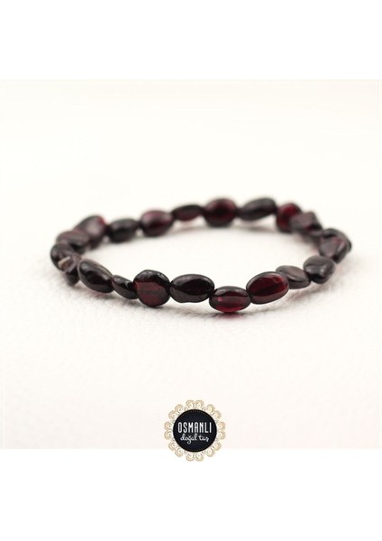 Doğal Çok Renkli Granat Lal Taşı Bileklik, Şık ve Enerji Dolu Takı Parçası fiyatları
