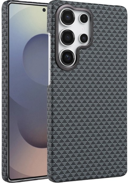 Ds-Derin Newface Samsung Galaxy S24 Ultra Vega Magsafe Kapak - Gri