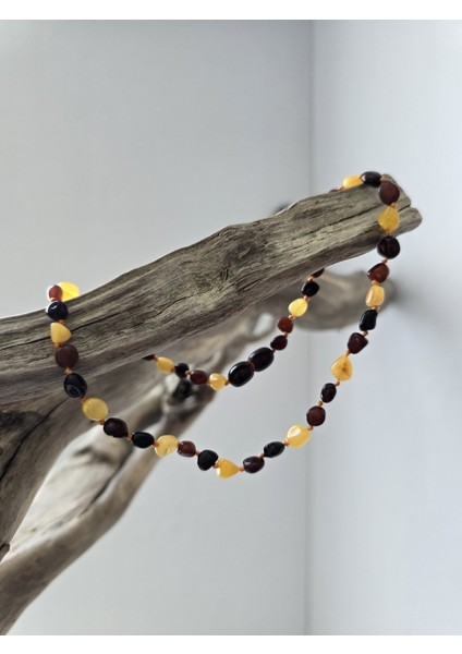 Renkli Kehribar Damla Kolye, Yetişkin Erkek ve Kadın Için Şık Takı indirimleri