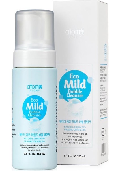 Eco Mild Bubble Cleanser Köpük Temizleyici 150ML