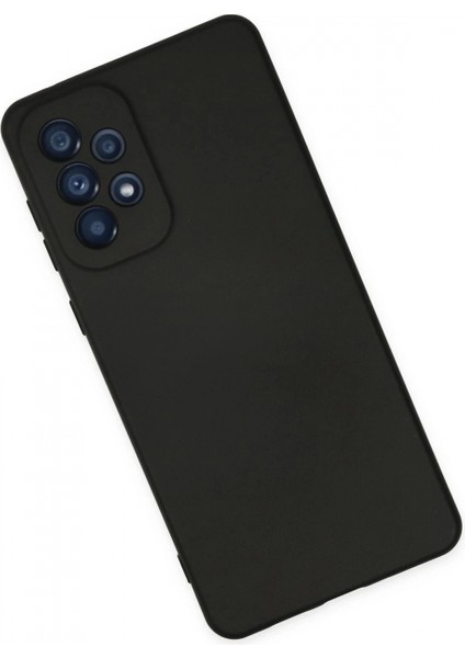 Samsung Galaxy A23 4g Kılıf Nano Içi Kadife Silikon - Siyah modelleri