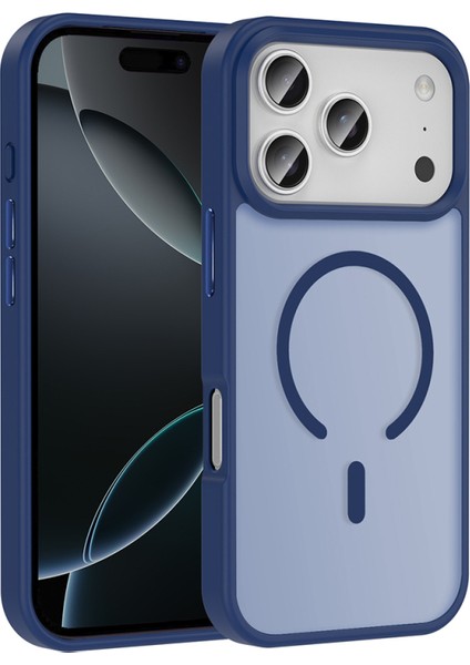 iPhone 17 Pro Max Kılıf M-Safe Şarj Özellikli Mat Arka Yüzey Sio Kapak fiyatları