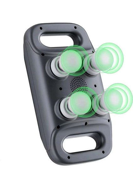 Sessiz 4 Başlıklı Ergonomik Derin Doku Masaj Tabancası Tüm Vücut Rahatlaması