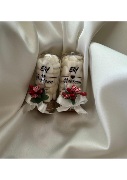 Isme Özel Nikah Şekeri Hediyelik - 20 Adet - Söz, Nişan, Kına, Mevlüt Hatıraları fiyatları