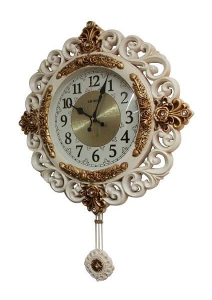 Saat Sarkaçlı Akar Mekanızmalı Hediyelik Duvar Saati