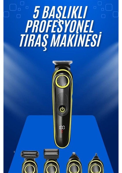 Ds-Derin Tıraş Makinesi Şarjlı 5 Başlıklı Burun ve Kulak Temizleme fiyatları