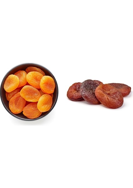 Sarı Kayısı 400GR ve Günkurusu Kayısı 400GR Ikili Set modelleri