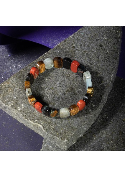 Renkli Taşlı Akrep Burcu Bileklik, Doğal ve Şık Takı Seçeneği modelleri